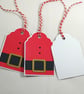 Handmade Santa gift tags (pack of 3) - Image 2