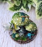 Handmade Mushroom Decor - Enchanted Forest Shelf Decoration - Image 3