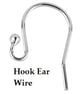 Mistress of the Dark Arts Pentacle Earrings - Gun Metal Tone Ear Wires. - Image 8