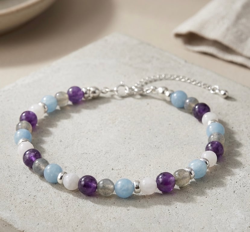 Peace & Protection Gemstone Bracelet