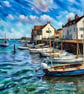 Wells Next The Sea Blank Greeting Card A5