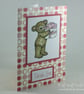 Cute teddy Thank you card - Image 5