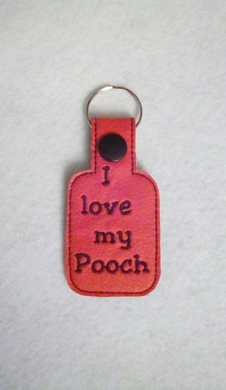 705. I love my Pooch keyring.