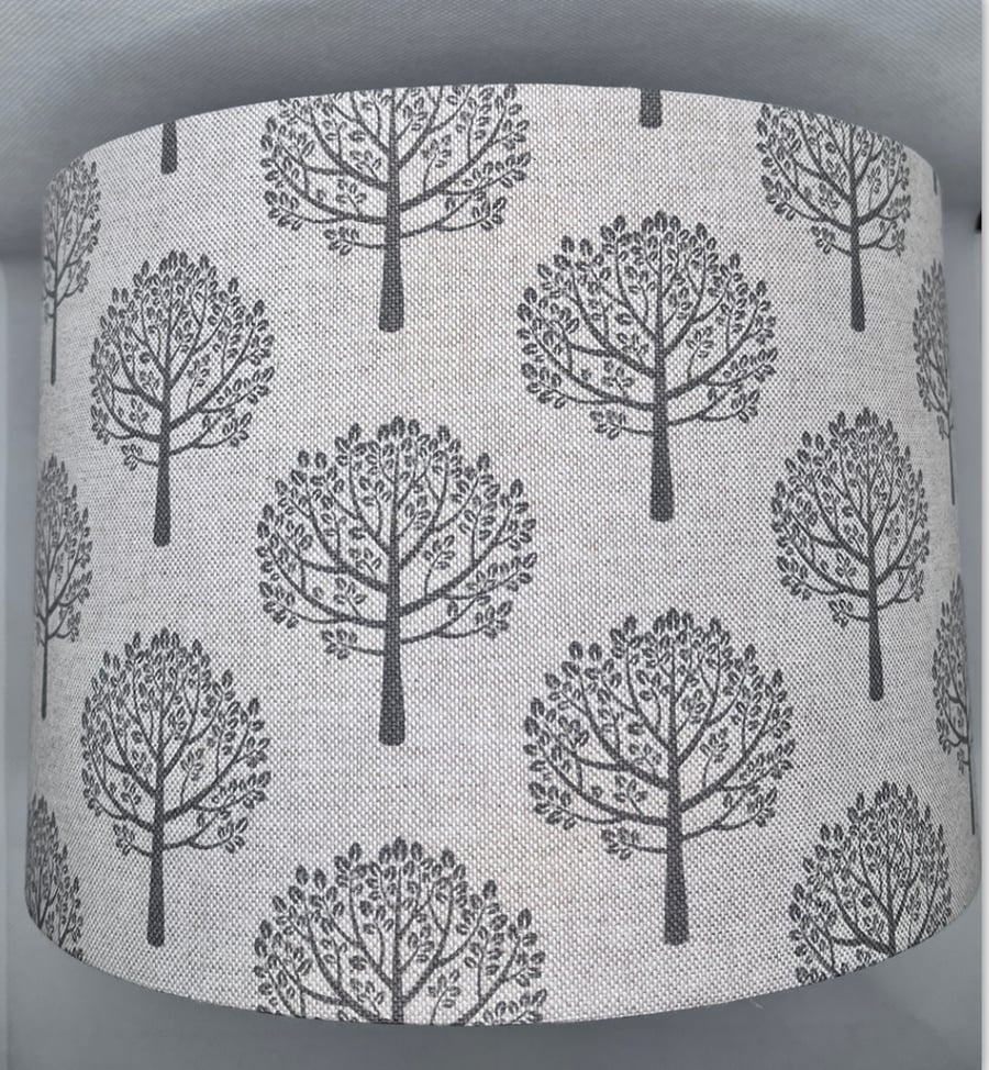 Handmade Mulberry Trees Linen Cotton Lampshade