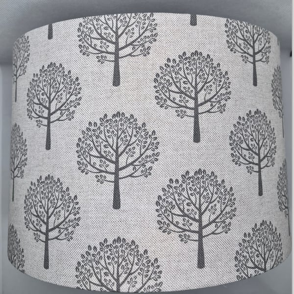 Handmade Mulberry Trees Linen Cotton Lampshade