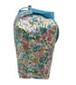 Large wash bag in Liberty cotton, floral toiletries bag with handles and pocket. - Image 4