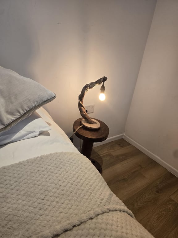 Rustic Bedside or Desk lamp