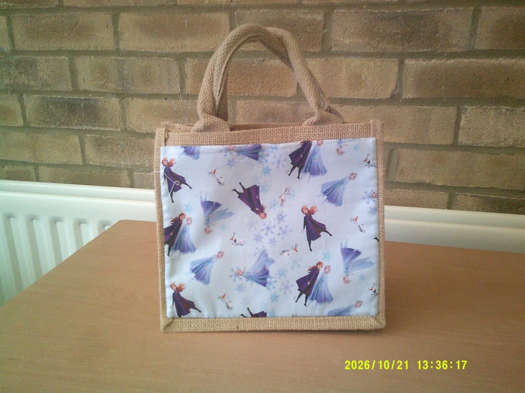 Frozen Characters Small Jute Bag