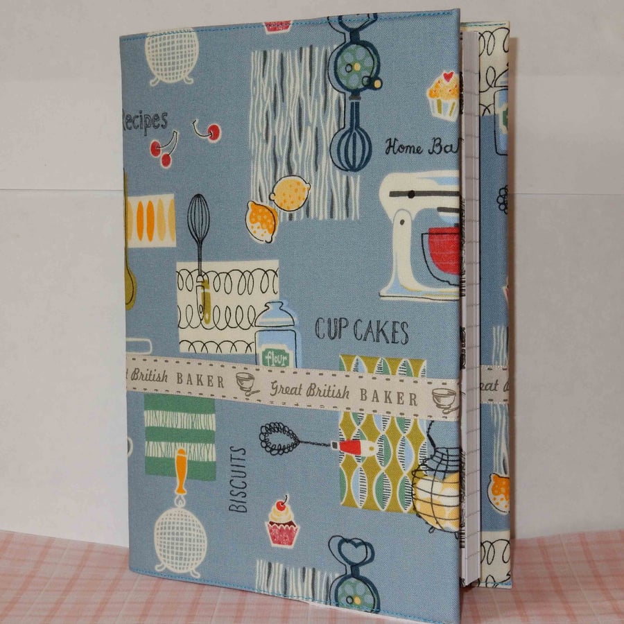Notebook fabric covered - Kitchen Baker Cooking