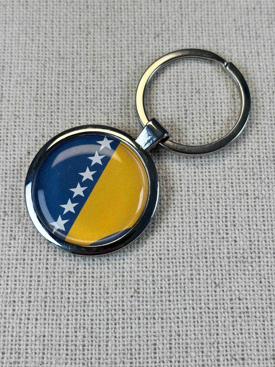 Bosnia and Herzegovina Flag Keyring