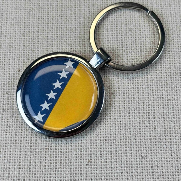 Bosnia and Herzegovina Flag Keyring