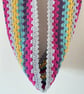 Rainbow Infinity Scarf - Handmade - Crochet - Multicoloured - Gifts for Her - Image 9