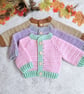 Summerween Crochet Baby Cardigan - First Autumn Gift