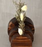 Wooden Vase Set of 3, Dried Flower Vase, Upcycled Wood Decor, Dark Oak Wood - Image 8