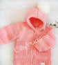 Izzy knitting pattern for child's jacket  - Image 1