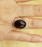 Adjustable Smoky Quartz ring - Image 2