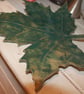Handmade ceramic leaf decoration - Image 4