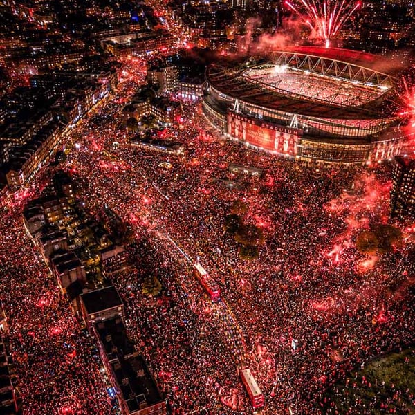 Arsenal FC Premier League Champions Parade 2025-26 Photograph Print