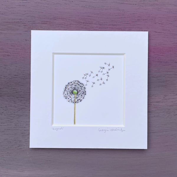 August Birthstone Wish 5" x 5"