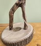 Natural rustic table lamp or bedside lamp - Image 9