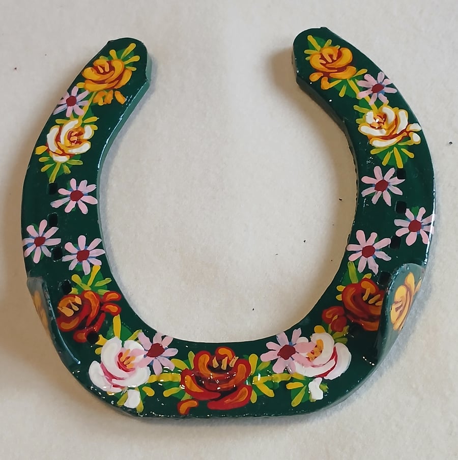 Handpainted horseshoe