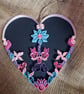 Quilled heart wall hanging 