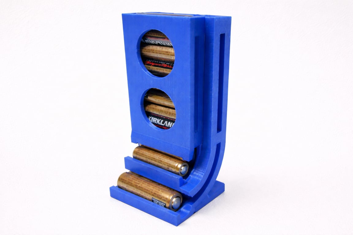 Battery Holder - AA-AAA dispenser - 60 - 135 - 60mm