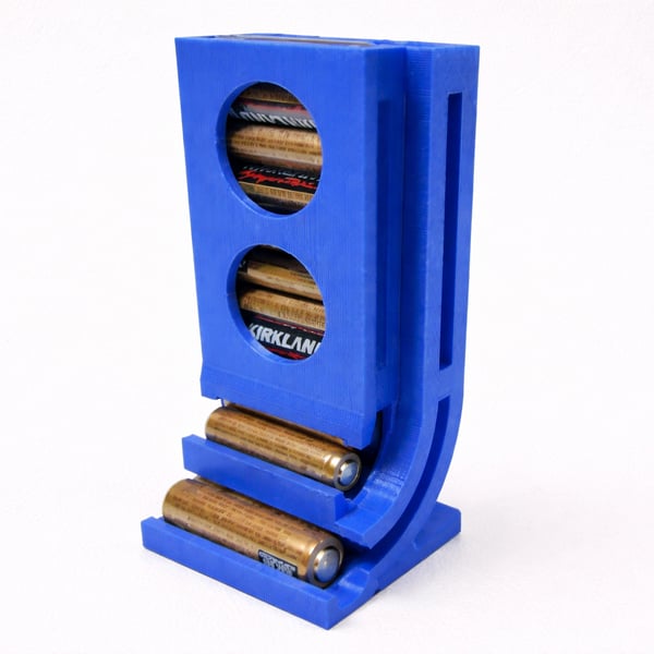 Battery Holder - AA-AAA dispenser - 60 - 135 - 60mm