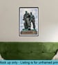 Commando memorial wall art print - Image 1