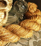Lynx hand spun yarn – Merino and silk