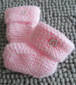 16" Matinee Coat Hat Mittens & Booties Set - Image 5