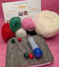 Kuwaii Style Needle Felt Watermelon Kit