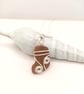 Sea Glass Necklace - Wire Wrapped Sea Glass Pendant - One of a Kind - Image 4