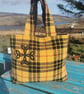 Macleod Dress Tartan Harris Tweed medium shopper bag.  - Image 1