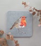 Coasters, Robin coaster, melamine coaster, new home gift, coffee and tea lovers - Image 7