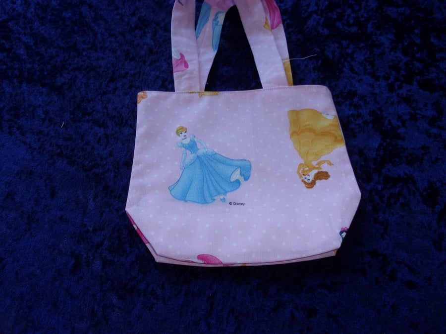 Disney Princess Childs Fabric Handbag