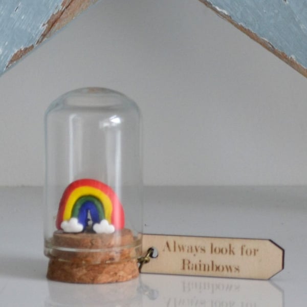 Miniature Always Look For Rainbows 