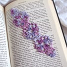 Ethereal Lilac and Purple Lace Bookmark