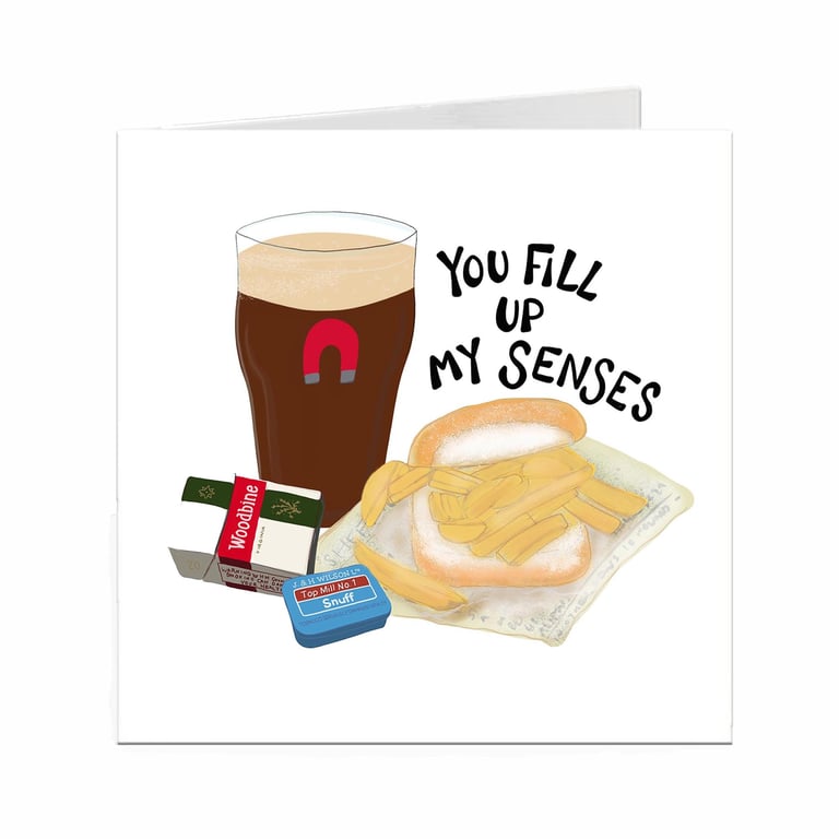 Sheffield united card, you fill up my senses song