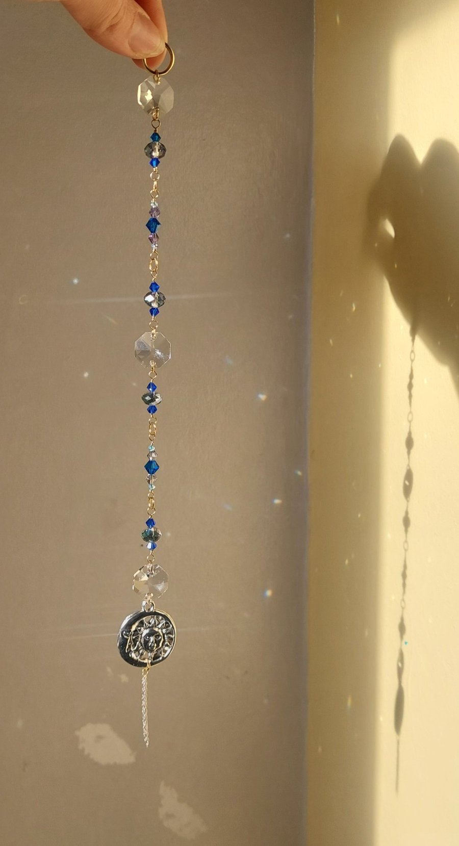 Blue Celestial Suncatcher 