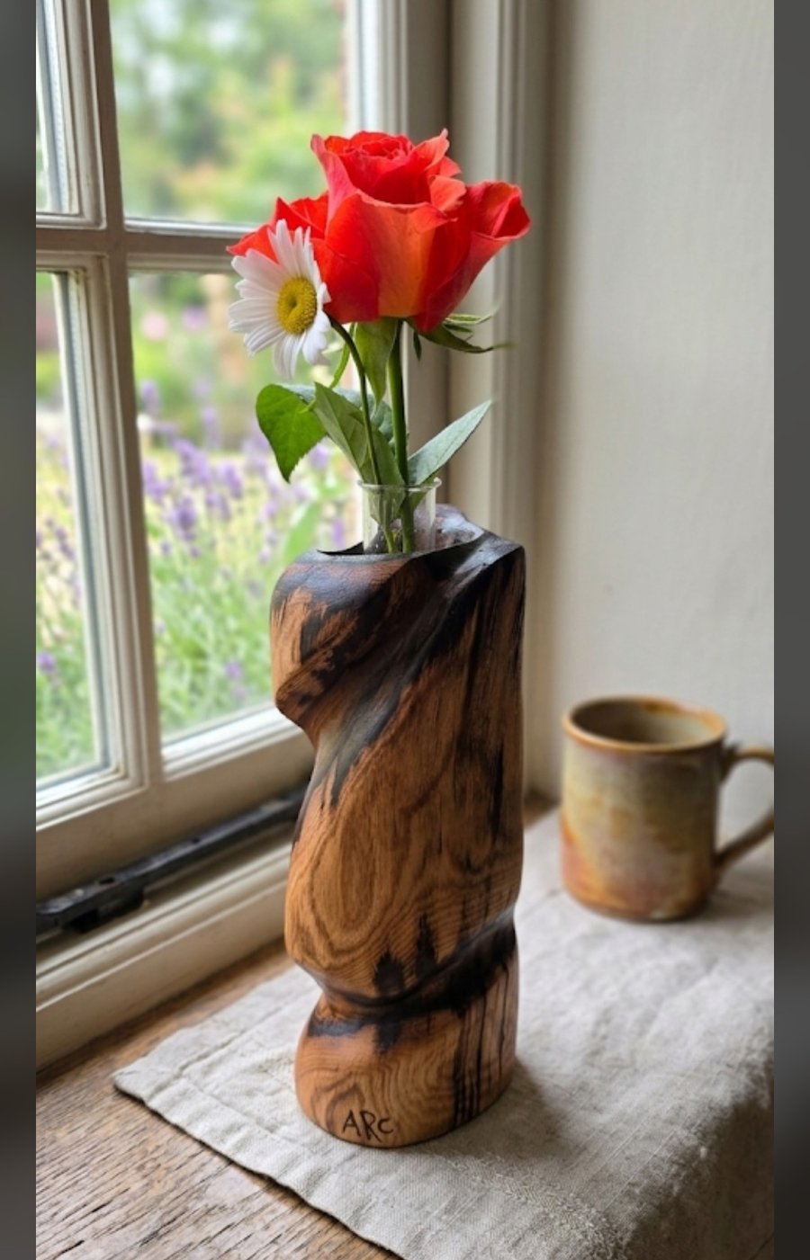 Laburnum bud vase 