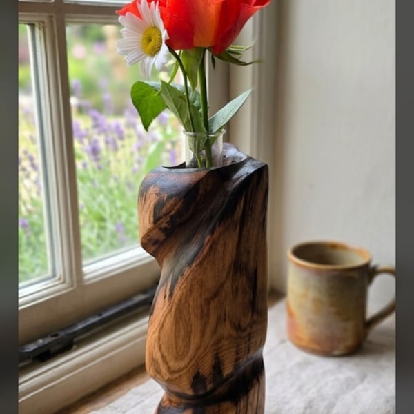 Laburnum bud vase 