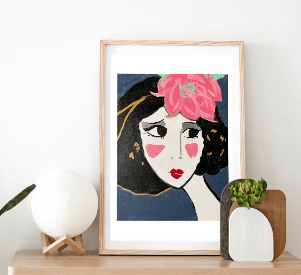 “Melancholy in Bloom” – Print 20cm x 30cm