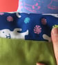 Happy Bunnies  Fun design Cushion with pad by Jo Brown Happy Tomato  - Image 3