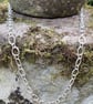 Sterling silver handmade chain necklace choose length - Image 7