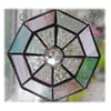 Octagon Suncatcher Stained Glass Crystal Abstract 007