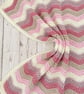 Pink Baby Blanket - Handmade Crochet - Newborn Girl Gift - Image 2