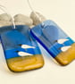 Seabird Suncatcher - fused glass coastal decoarion