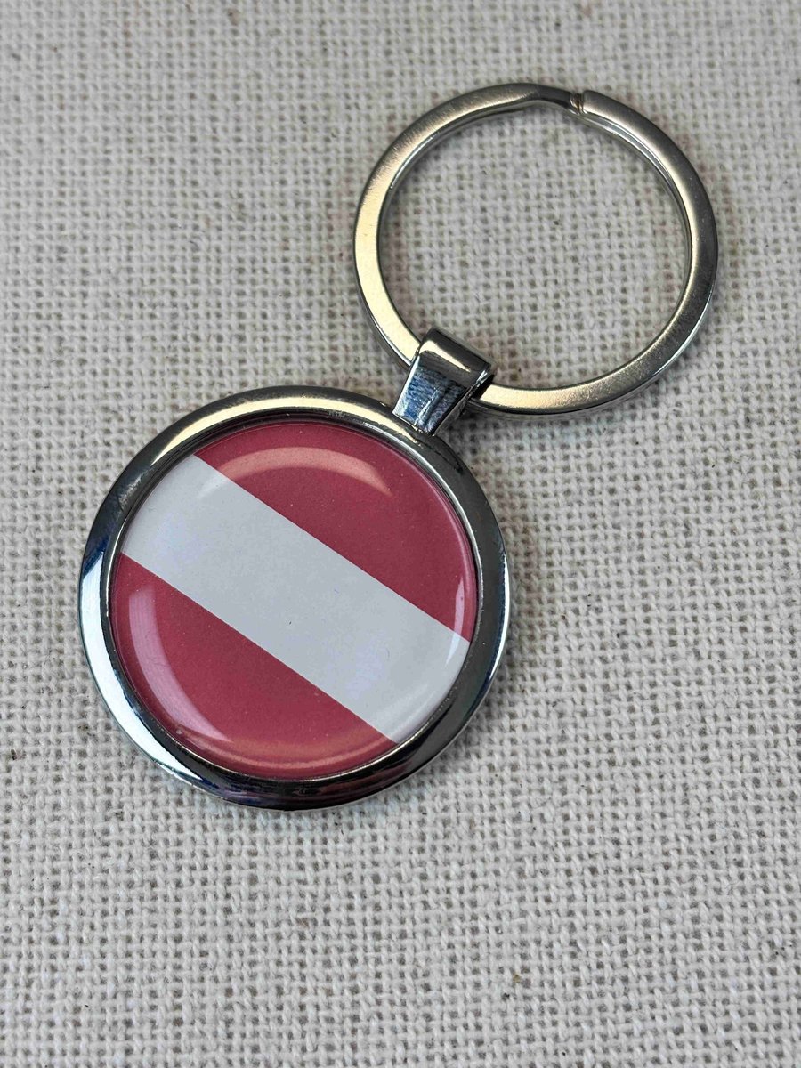 Austria Flag Keyring