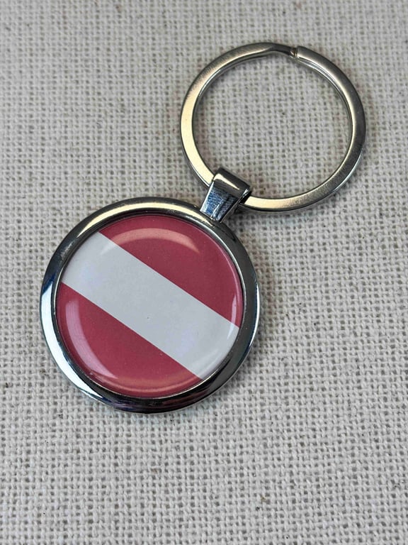 Austria Flag Keyring